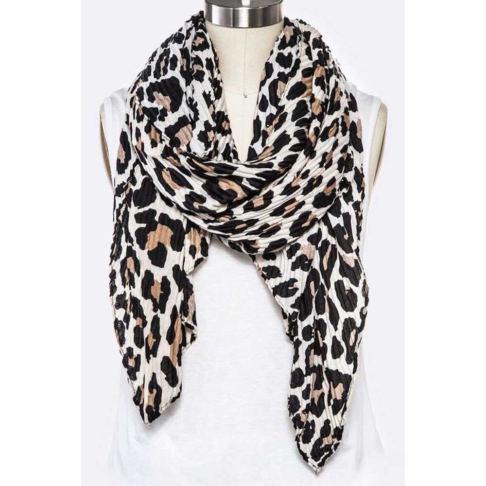 Leopard Scarf- Light - Picture 2 of 2